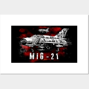 Mig-21 Posters and Art